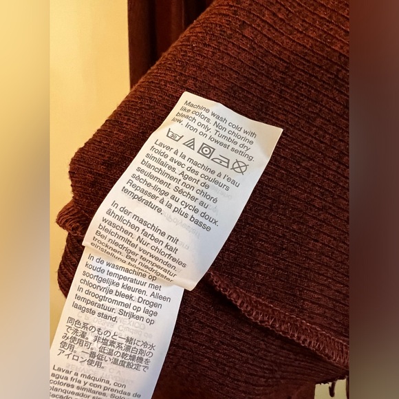 Madewell Ribbed Knit Wrap Dress - Size Medium - Picture 9 of 13